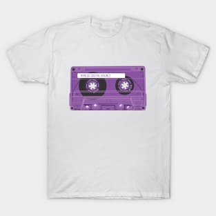 Cassette Tape (Royal Purple Colorway) Analog / Music T-Shirt